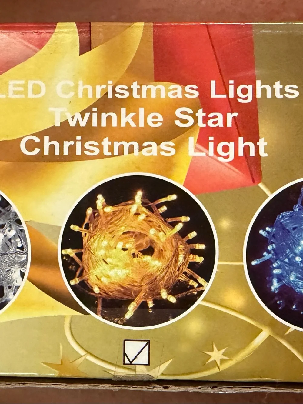 Twinkle Star LED Christmas Lights